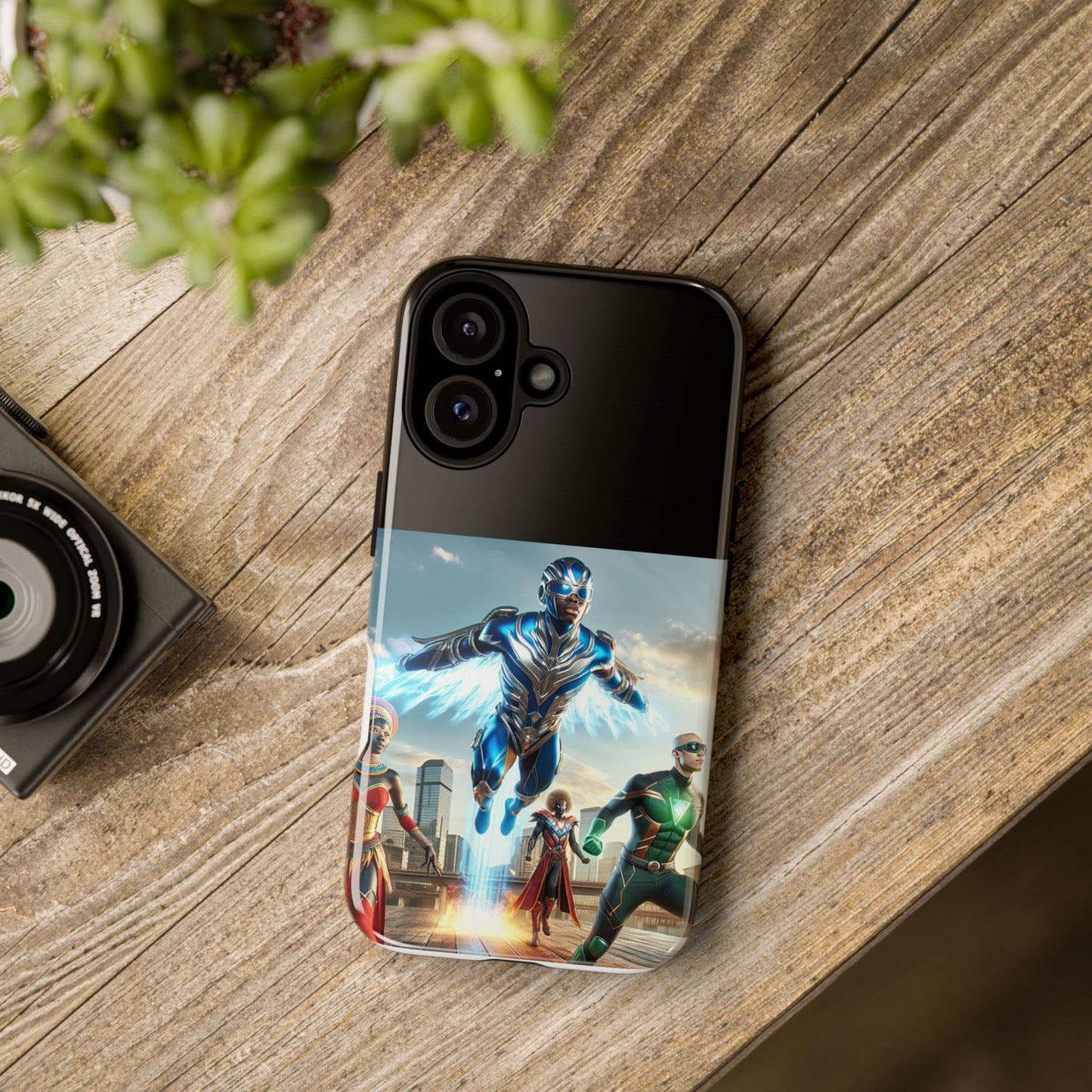 Superhero Tough Phone Case - Durable Protection with Heroic Design