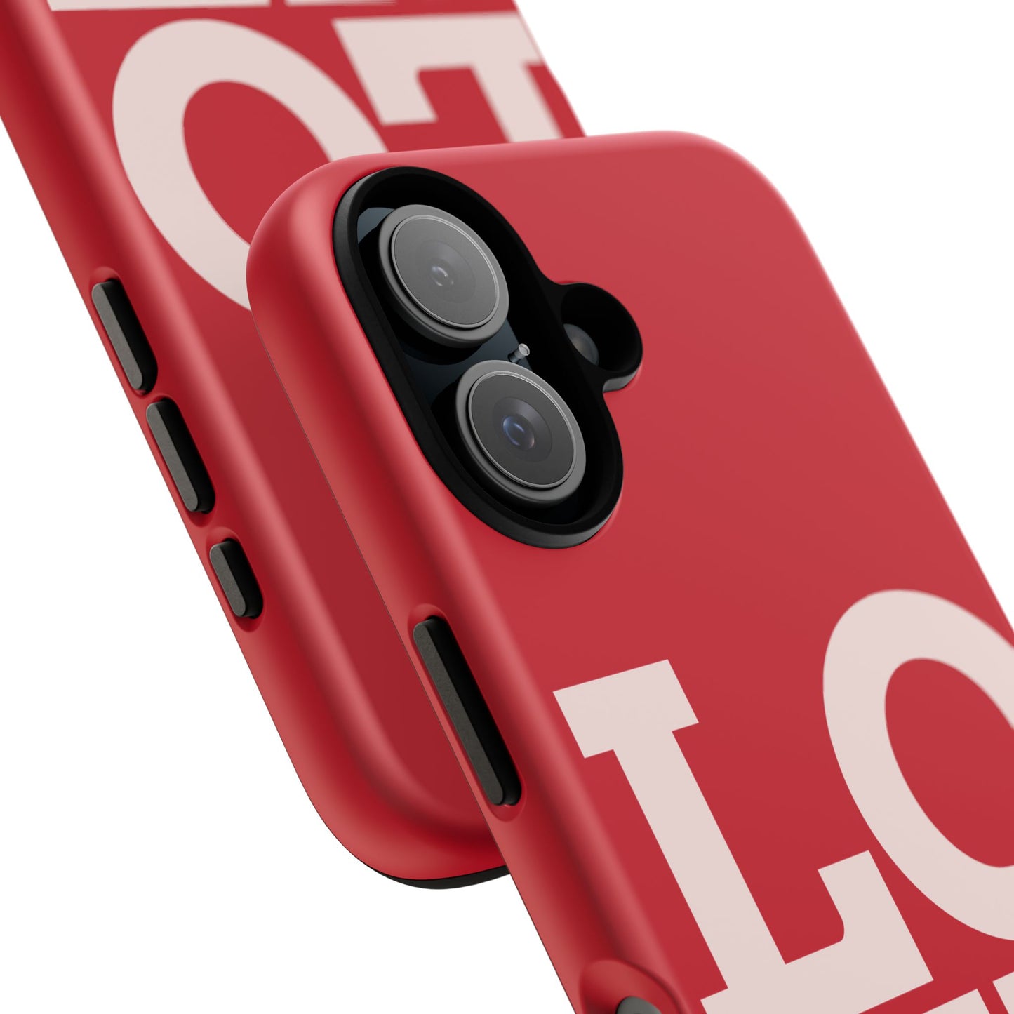 Love Design Tough Phone Case - Durable Red Phone Cover