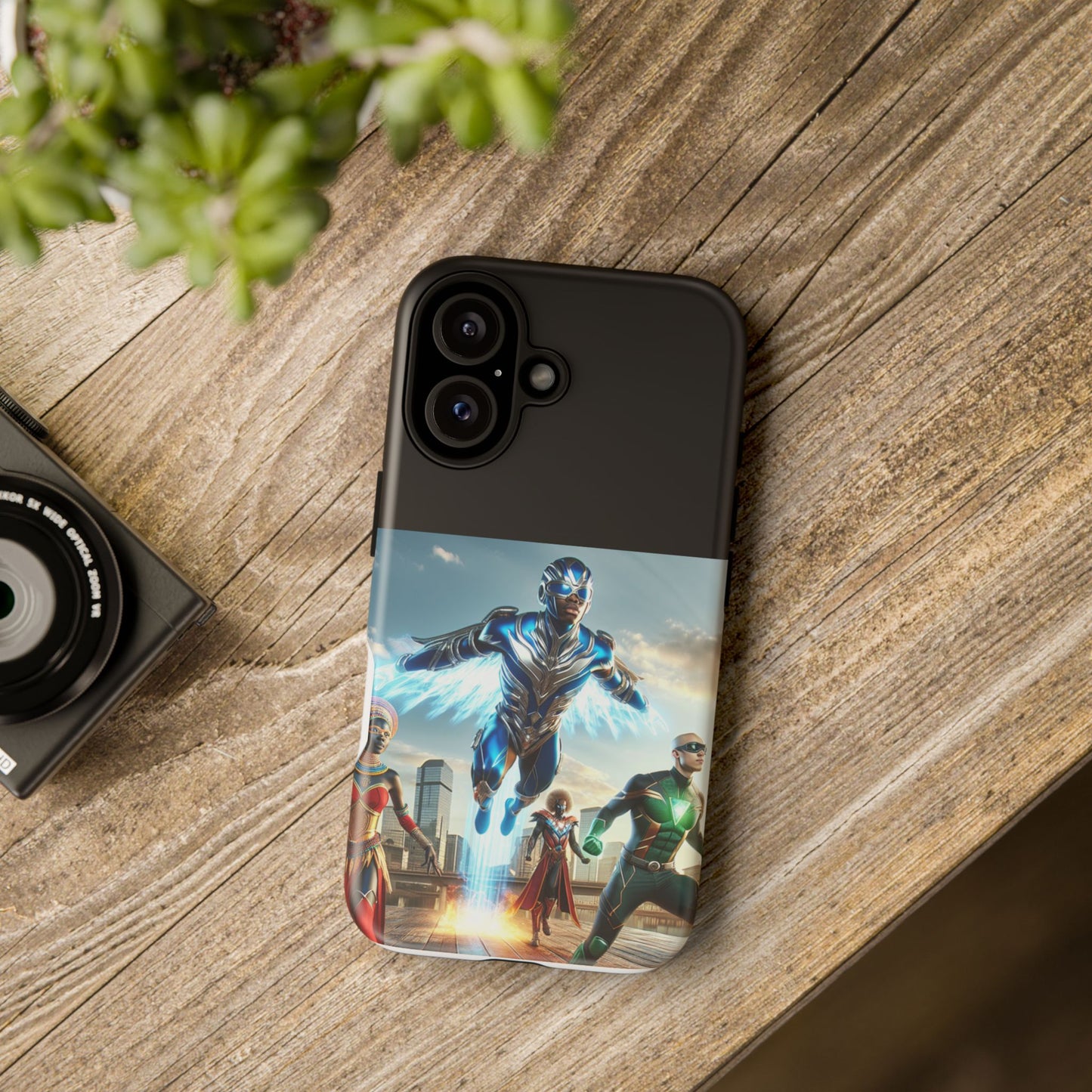 Superhero Tough Phone Case - Durable Protection with Heroic Design