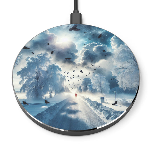 Winter Wonderland Wireless Charger - Fast Charging Pad with Scenic Design