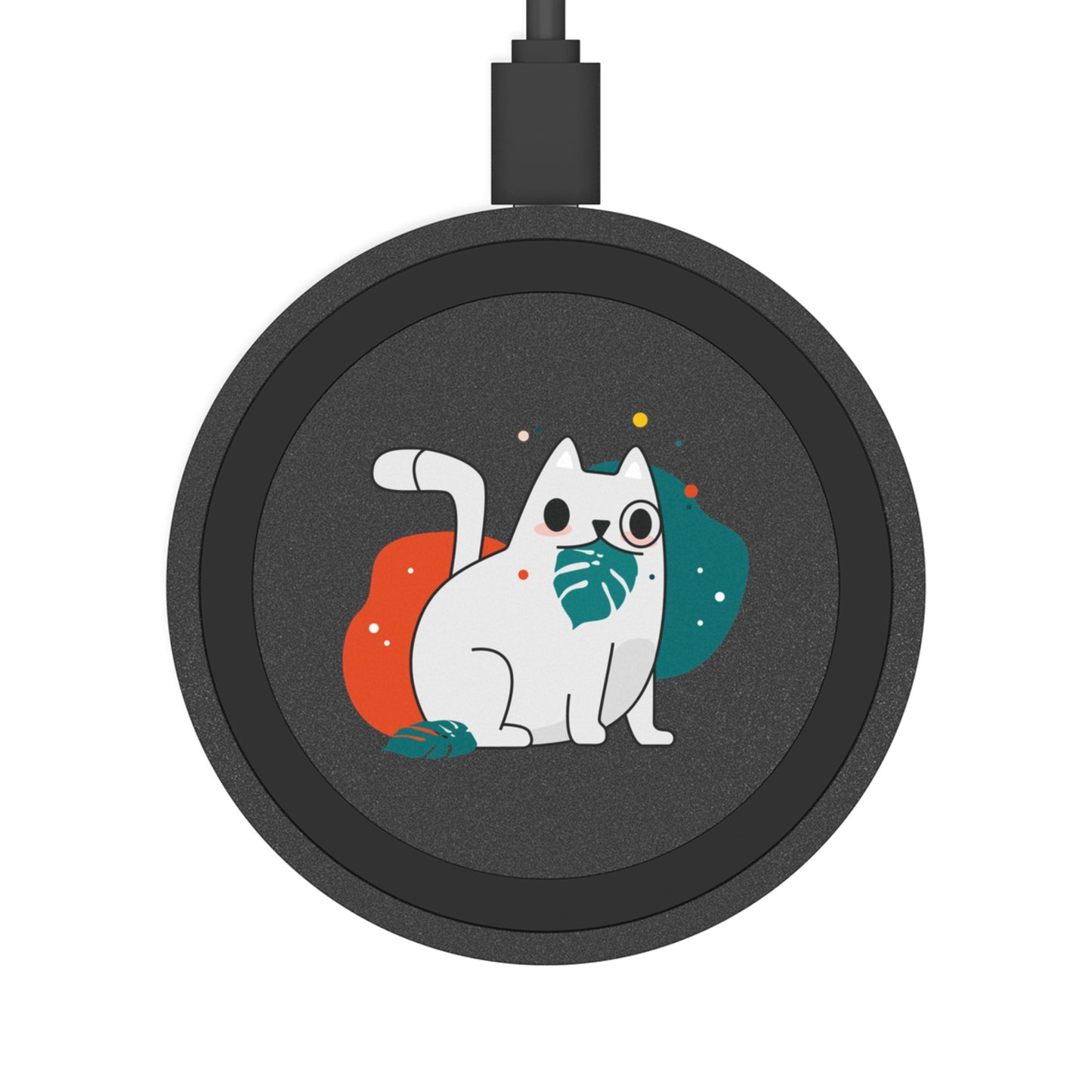 Cute Cat Wireless Charging Pad - Fun and Functional Tech Gift