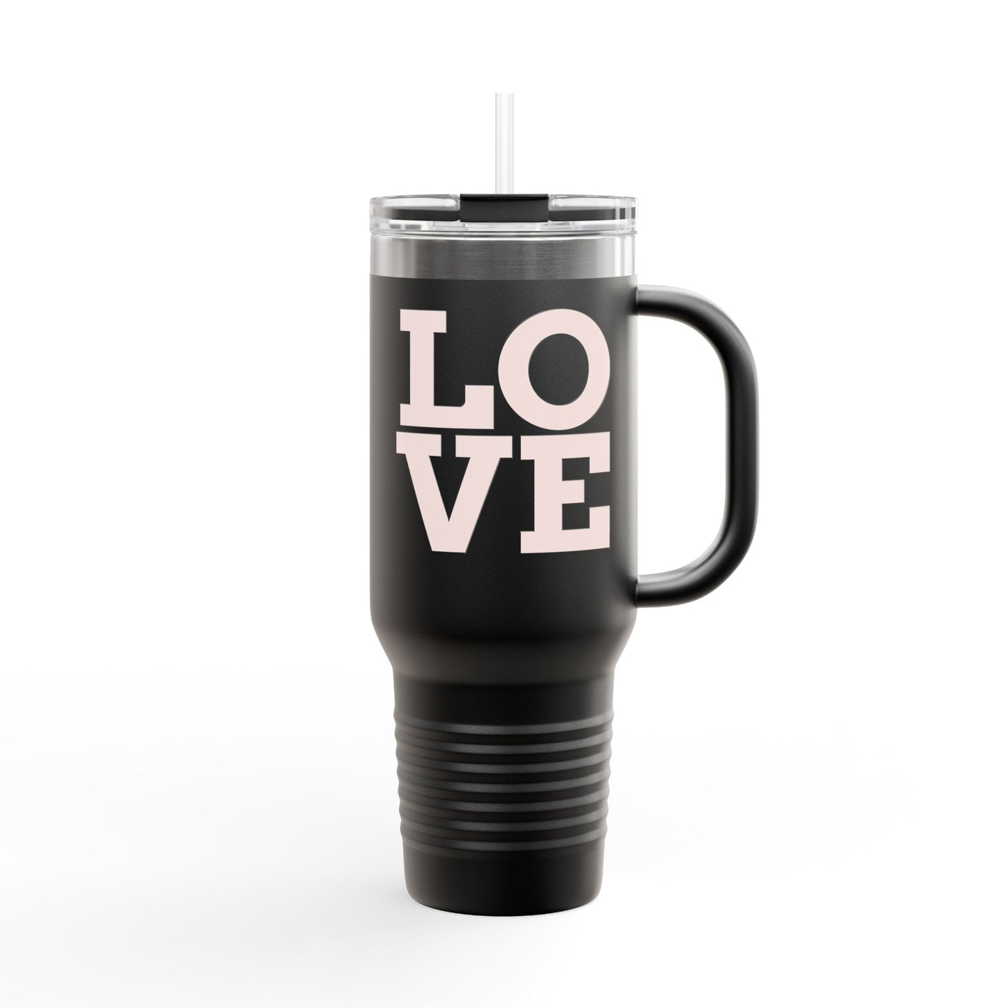 40oz Insulated Travel Mug - 'LOVE' Design - Perfect for Coffee Lovers and Gifts