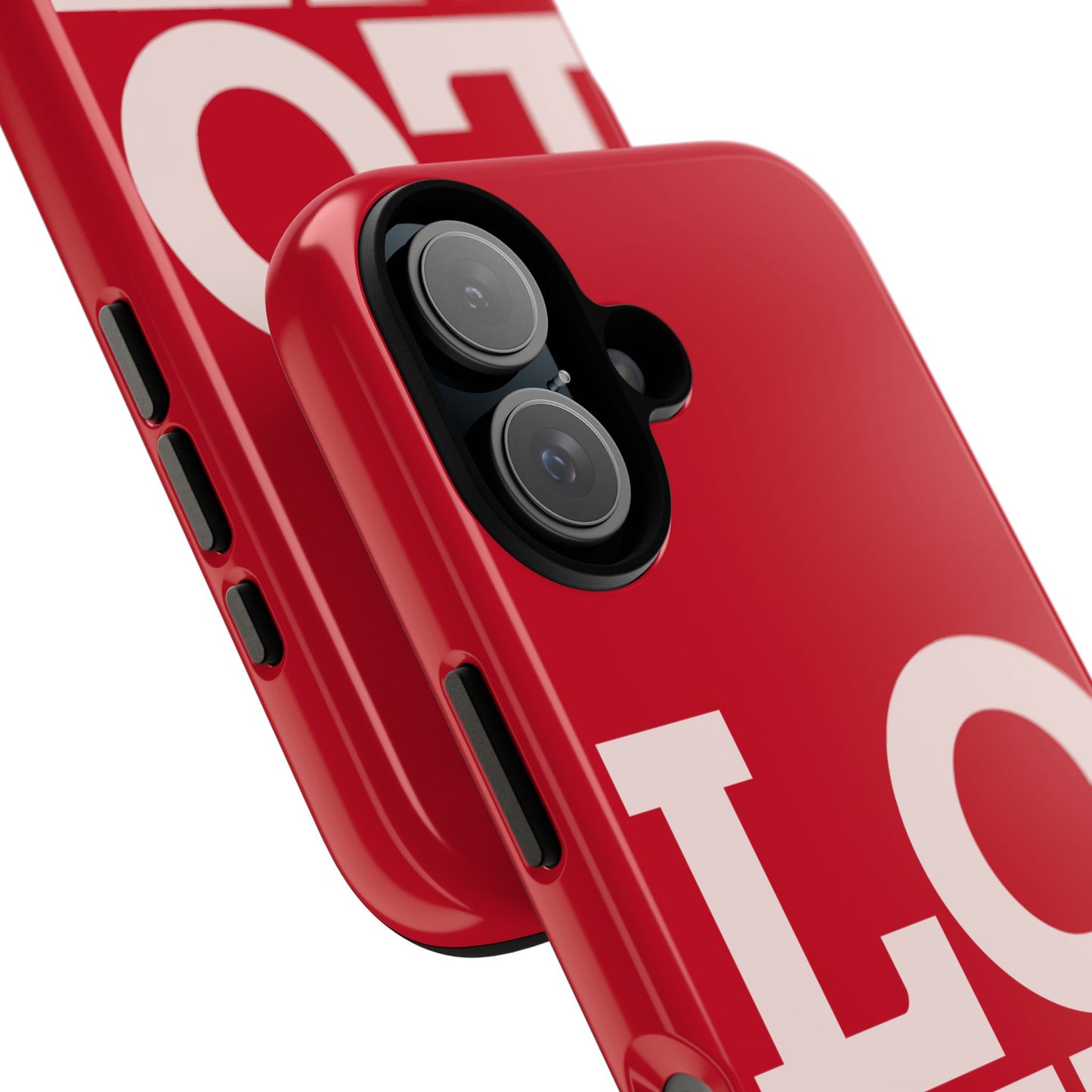 Love Design Tough Phone Case - Durable Red Phone Cover