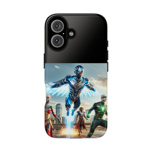 Superhero Tough Phone Case - Durable Protection with Heroic Design