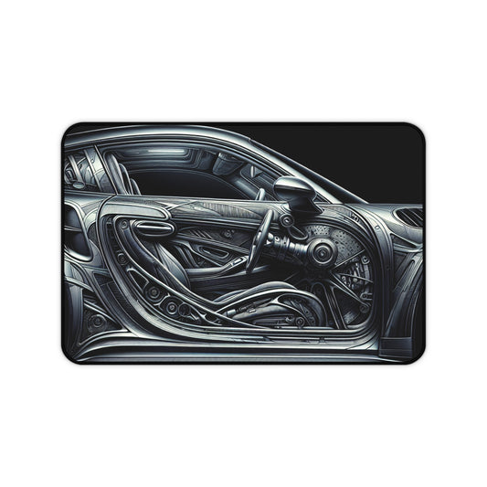 Sleek Car-Themed Desk Mat for Automotive Enthusiasts