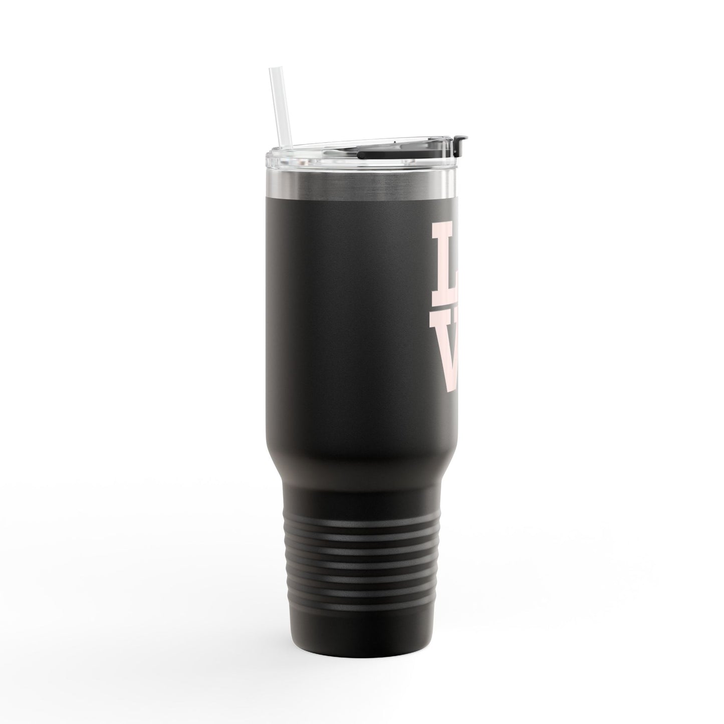 40oz Insulated Travel Mug - 'LOVE' Design - Perfect for Coffee Lovers and Gifts