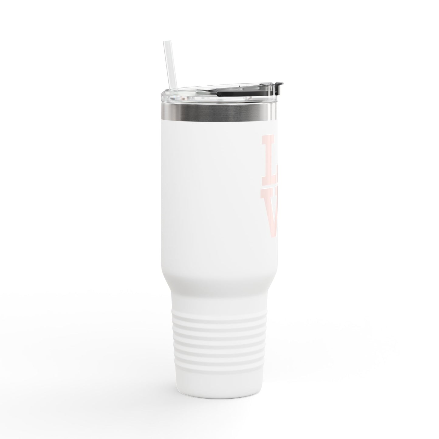 40oz Insulated Travel Mug - 'LOVE' Design - Perfect for Coffee Lovers and Gifts